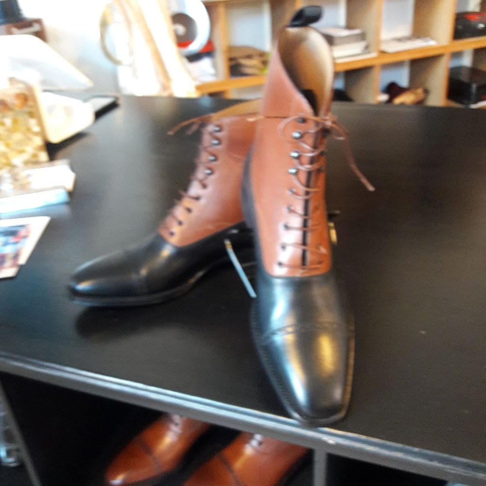 Men's custom made boots by Rider boot shop